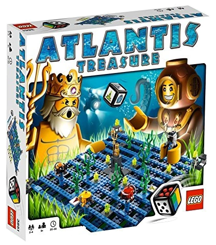 Alle Details zum Brettspiel LEGO Atlantis Treasure und ähnlichen Spielen