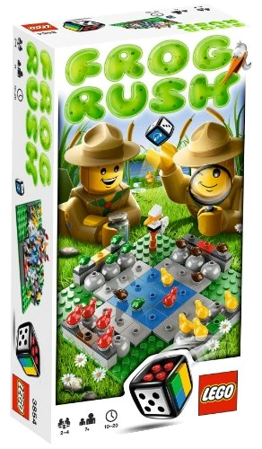 Alle Details zum Brettspiel LEGO Frog Rush und ähnlichen Spielen