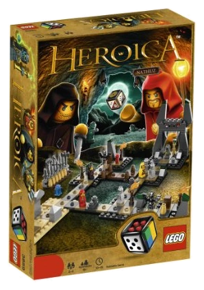 Alle Details zum Brettspiel LEGO Heroica: Die Höhlen von Nathuz und ähnlichen Spielen