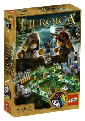 Alle Details zum Brettspiel LEGO Heroica: Die Wälder von Waldurk und ähnlichen Spielen