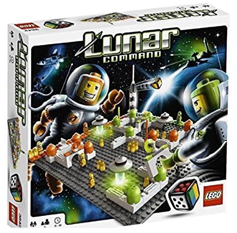 Alle Details zum Brettspiel LEGO Lunar Command und ähnlichen Spielen