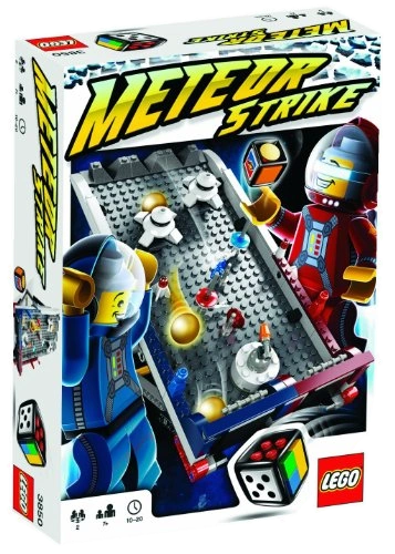 Alle Details zum Brettspiel LEGO Meteor Strike und ähnlichen Spielen