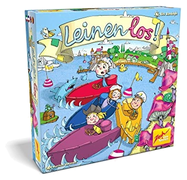 Alle Details zum Brettspiel Leinen los! (Kinderspiel des Jahres 1997) und ähnlichen Spielen