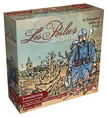 Alle Details zum Brettspiel Les Poilus: Zu Befehl! (Erweiterung) und ähnlichen Spielen