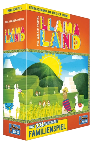 Alle Details zum Brettspiel Llamaland und ähnlichen Spielen