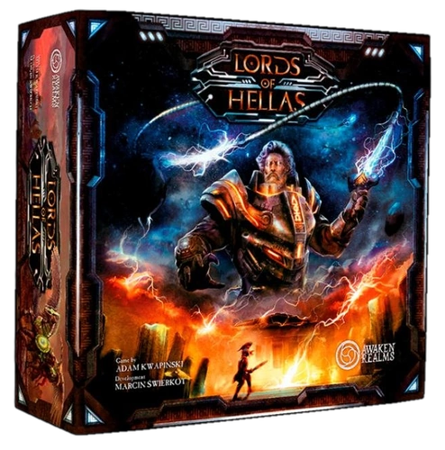 Alle Details zum Brettspiel Lords of Hellas und ähnlichen Spielen