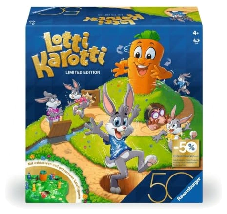 Alle Details zum Brettspiel Lotti Karotti Deluxe und ähnlichen Spielen