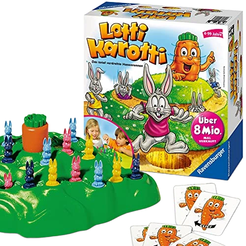 Alle Details zum Brettspiel Lotti Karotti und ähnlichen Spielen