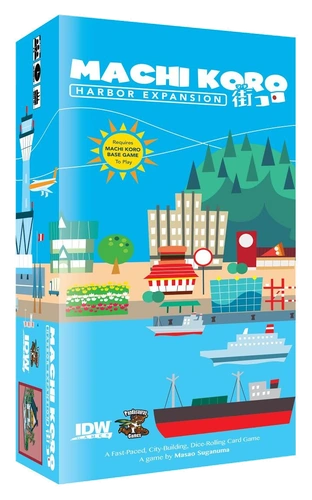Alle Details zum Brettspiel Machi Koro: Hafen (Erweiterung) und ähnlichen Spielen