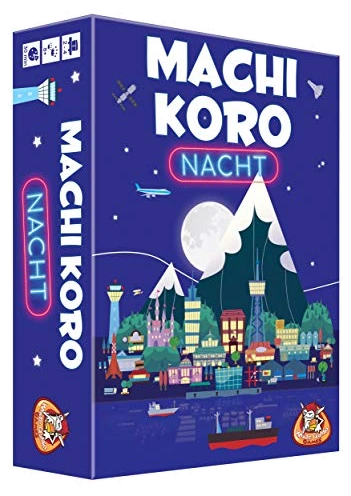 Alle Details zum Brettspiel Machi Koro Nacht und ähnlichen Spielen