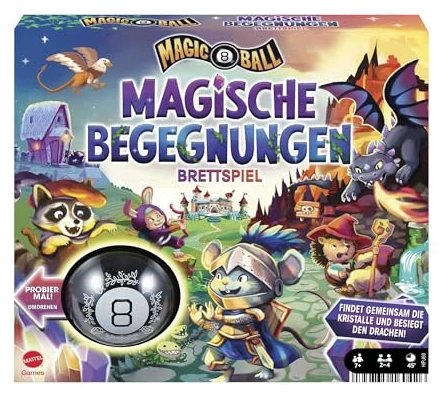 Alle Details zum Brettspiel Magic 8 Ball: Magische Begegnungen und ähnlichen Spielen
