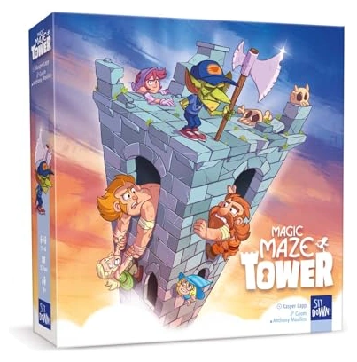 Alle Details zum Brettspiel Magic Maze Tower und ähnlichen Spielen