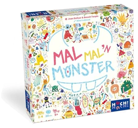Alle Details zum Brettspiel Mal mal 'n Monster und ähnlichen Spielen