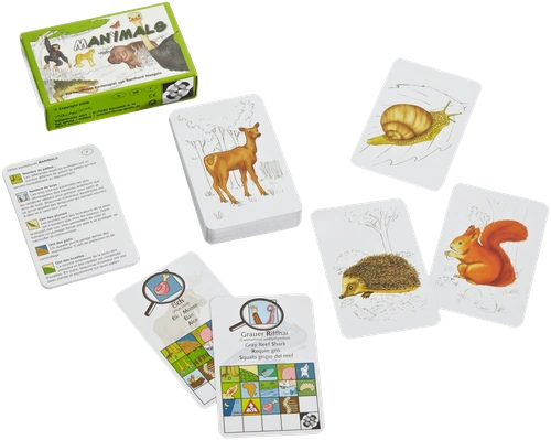 Alle Details zum Brettspiel Manimals und ähnlichen Spielen