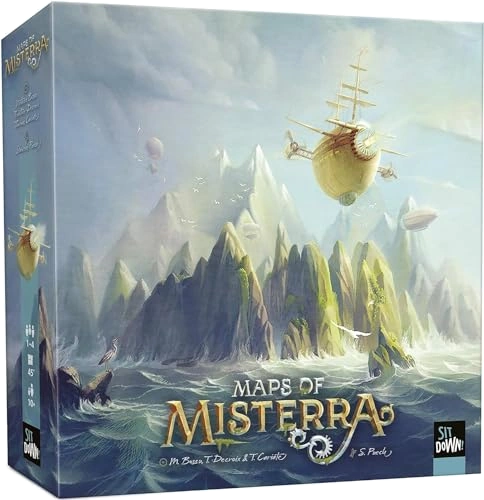 Alle Details zum Brettspiel Maps of Misterra und ähnlichen Spielen