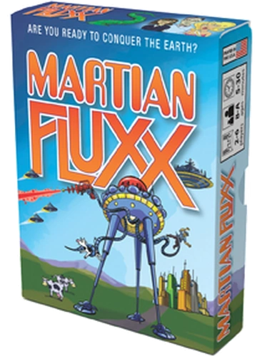 Alle Details zum Brettspiel Martian Fluxx und ähnlichen Spielen
