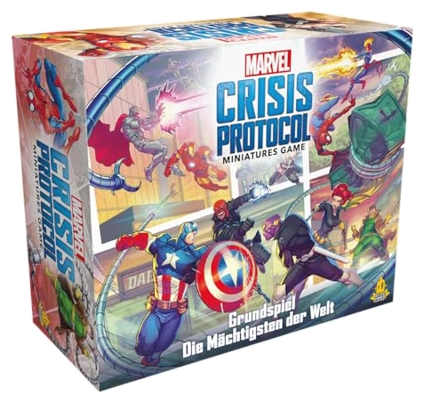 Alle Details zum Brettspiel Marvel: Crisis Protocol Grundspiel – Die Mächtigsten der Welt und ähnlichen Spielen