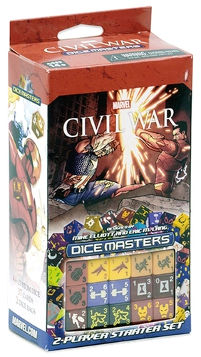 Alle Details zum Brettspiel Marvel Dice Masters: Civil War und ähnlichen Spielen