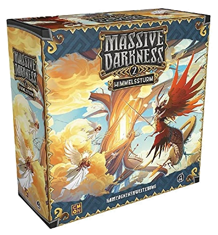 Alle Details zum Brettspiel Massive Darkness 2: Himmelssturm (Kampagnenerweiterung) und ähnlichen Spielen
