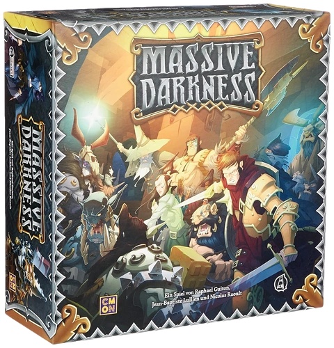 Alle Details zum Brettspiel Massive Darkness und ähnlichen Spielen