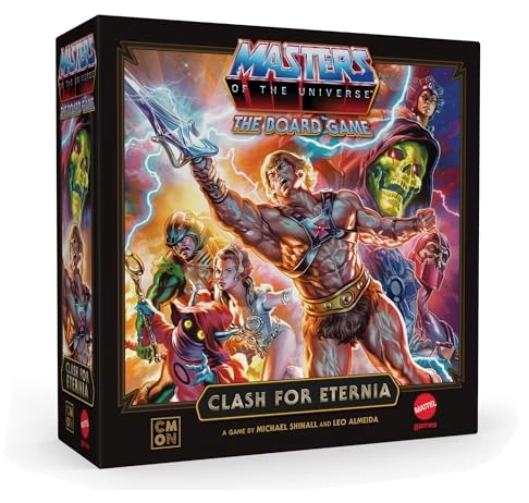 Alle Details zum Brettspiel Masters of the Universe: The Board Game – Clash for Eternia und ähnlichen Spielen