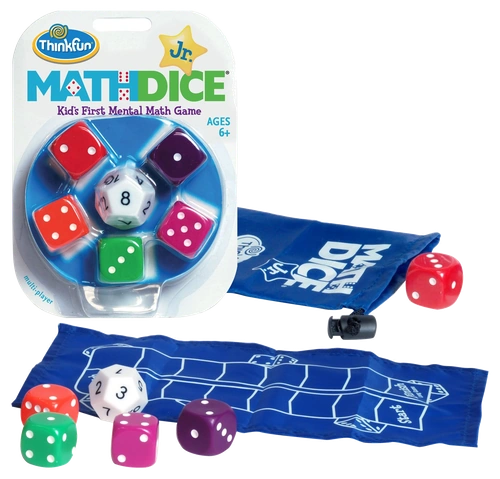 Alle Details zum Brettspiel Mathe Würfel Jr./Math Dice Jr. und ähnlichen Spielen