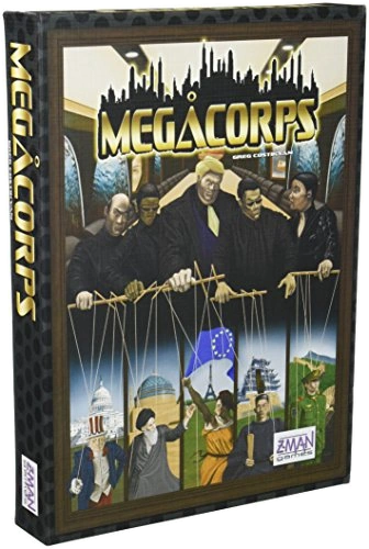 Alle Details zum Brettspiel MegaCorps und ähnlichen Spielen