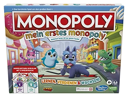 Alle Details zum Brettspiel Mein erstes Monopoly und ähnlichen Spielen