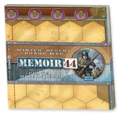 Alle Details zum Brettspiel Memoir '44: Winter/Desert Board Map und ähnlichen Spielen