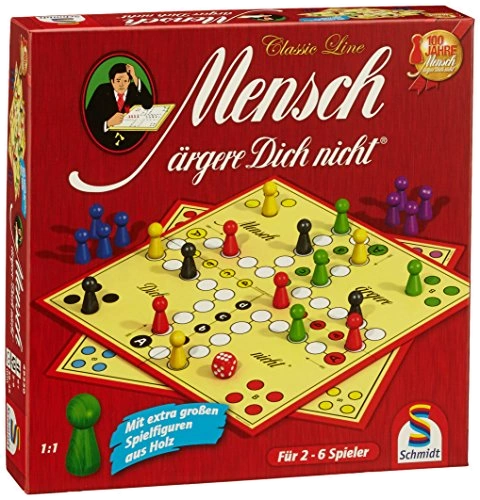Alle Details zum Brettspiel Mensch ärgere dich nicht und ähnlichen Spielen