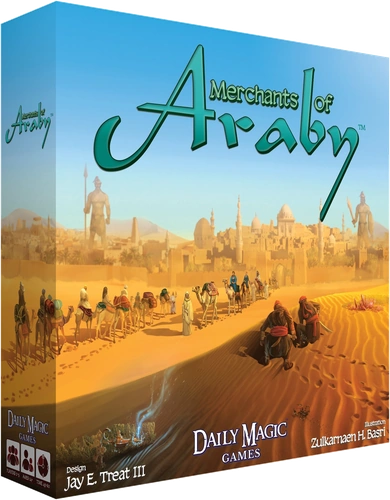 Alle Details zum Brettspiel Merchants of Araby und ähnlichen Spielen