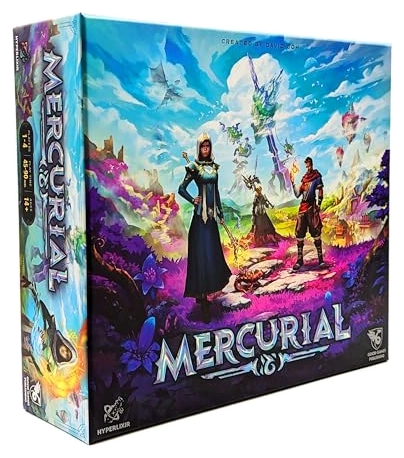 Alle Details zum Brettspiel Mercurial: Die Erfindung der Zauberei und ähnlichen Spielen