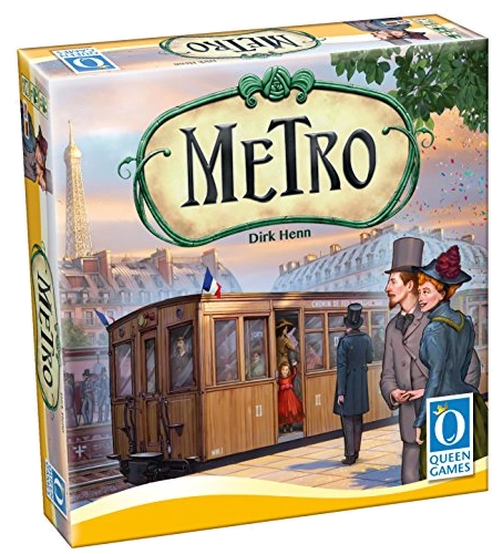 Alle Details zum Brettspiel Metro und ähnlichen Spielen