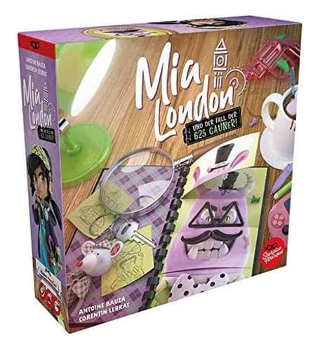 Alle Details zum Brettspiel Mia London und der Fall der 625 Gauner und ähnlichen Spielen