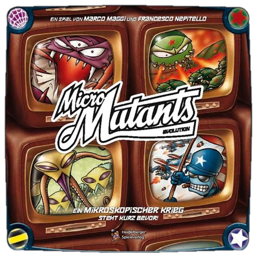 Alle Details zum Brettspiel Micro Mutants: Evolution und ähnlichen Spielen