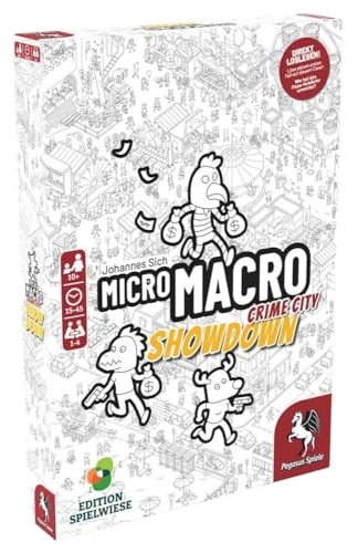 Alle Details zum Brettspiel MicroMacro: Crime City – Showdown und ähnlichen Spielen