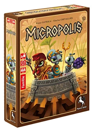 Alle Details zum Brettspiel Micropolis und ähnlichen Spielen