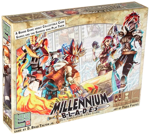 Alle Details zum Brettspiel Millennium Blades und ähnlichen Spielen
