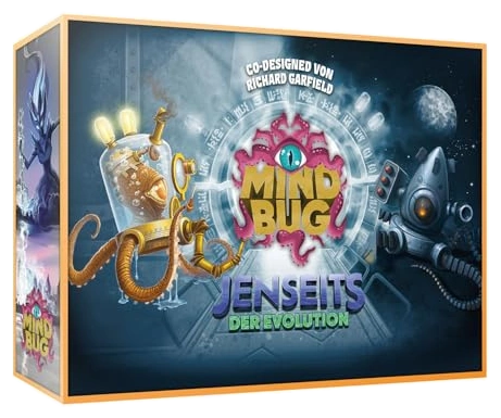 Alle Details zum Brettspiel Mindbug: Jenseits der Evolution und ähnlichen Spielen