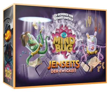Alle Details zum Brettspiel Mindbug: Jenseits der Ewigkeit (Erweiterung) und ähnlichen Spielen
