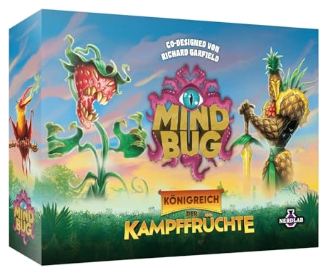 Alle Details zum Brettspiel Mindbug: Königreich der Kampffrüchte und ähnlichen Spielen