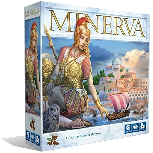 Alle Details zum Brettspiel Minerva und ähnlichen Spielen