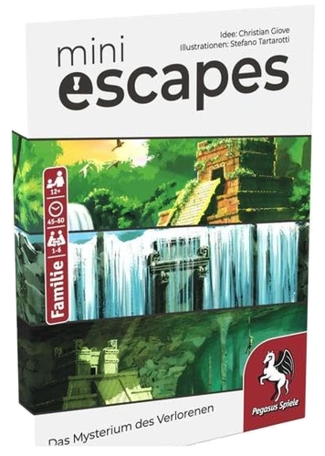 Alle Details zum Brettspiel Mini Escapes: Das Geheimnes des verlorenen Kultes und ähnlichen Spielen