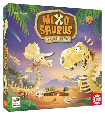Alle Details zum Brettspiel Mixosaurus - Leg die Dinos frei und ähnlichen Spielen