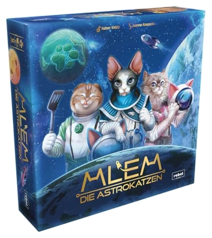 Alle Details zum Brettspiel MLEM: Die Astrokatzen und ähnlichen Spielen