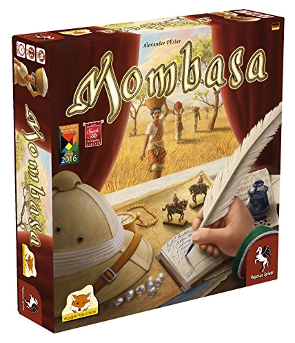 Alle Details zum Brettspiel Mombasa (Deutscher Spielepreis 2016 Gewinner) und ähnlichen Spielen