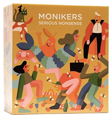 Alle Details zum Brettspiel Monikers: Serious Nonsense (Erweiterung) und ähnlichen Spielen