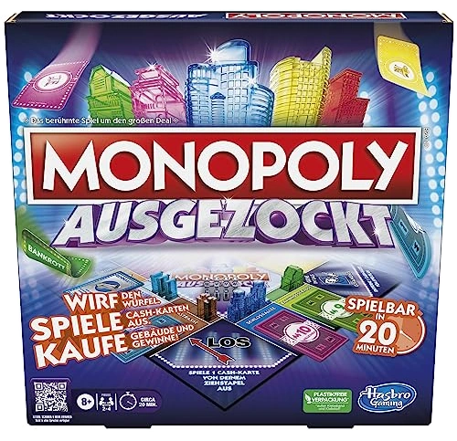 Alle Details zum Brettspiel Monopoly ausgezockt und ähnlichen Spielen