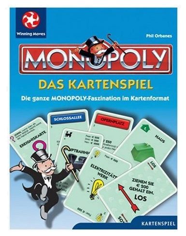 Alle Details zum Brettspiel Monopoly: Das Kartenspiel und ähnlichen Spielen
