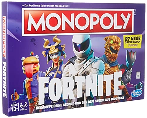 Alle Details zum Brettspiel Monopoly: Fortnite und ähnlichen Spielen